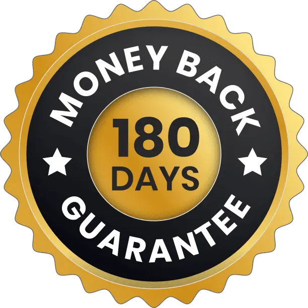 MenoRescue Money Back Guarantee Seal